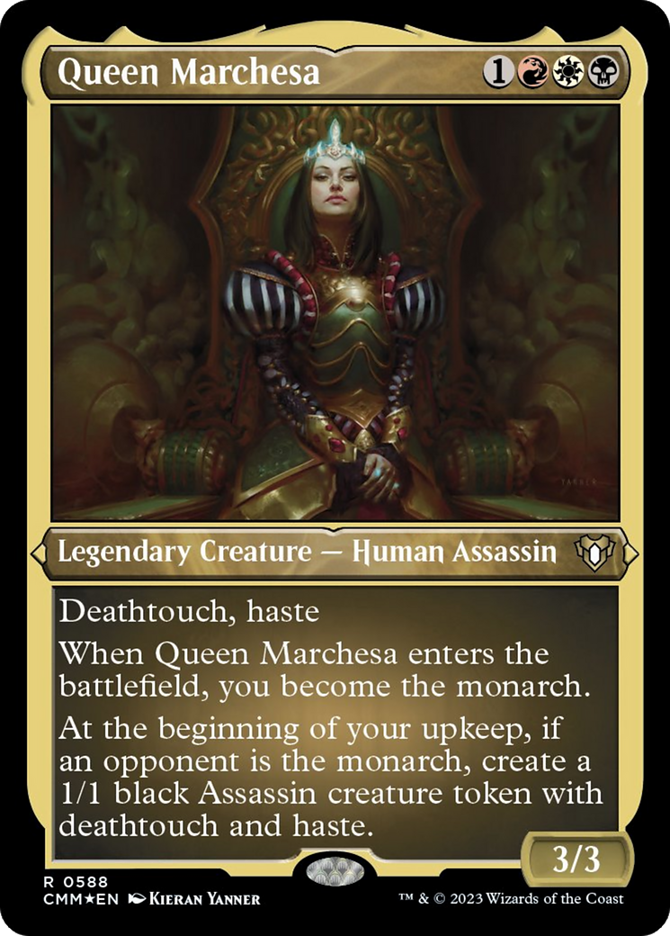 Queen Marchesa (Foil Etched) [Commander Masters] | Exor Games Dartmouth