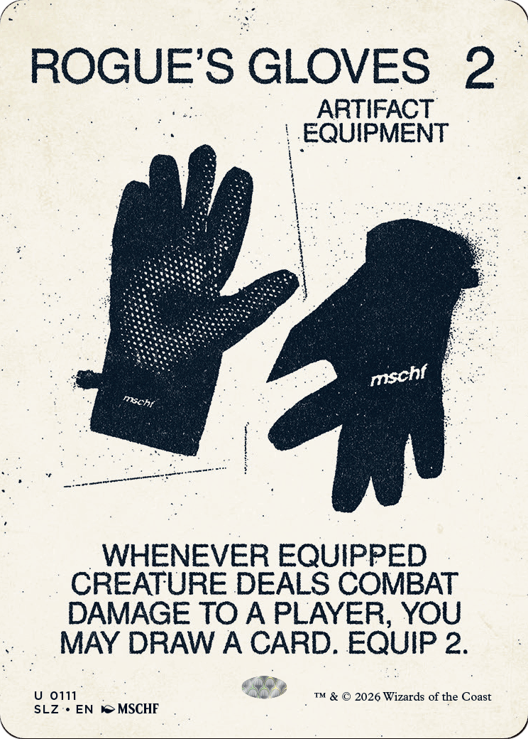 Rogue's Gloves (0111) [Secret Lair x MSCHF: The Zeta Set] | Exor Games Dartmouth
