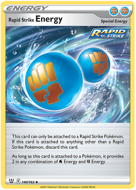 Rapid Strike Energy (140/163) [Sword & Shield: Battle Styles] | Exor Games Dartmouth