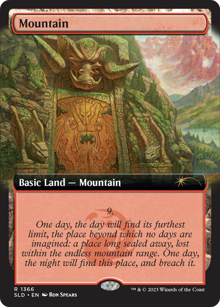 Mountain (1366) [Secret Lair Drop Series] | Exor Games Dartmouth