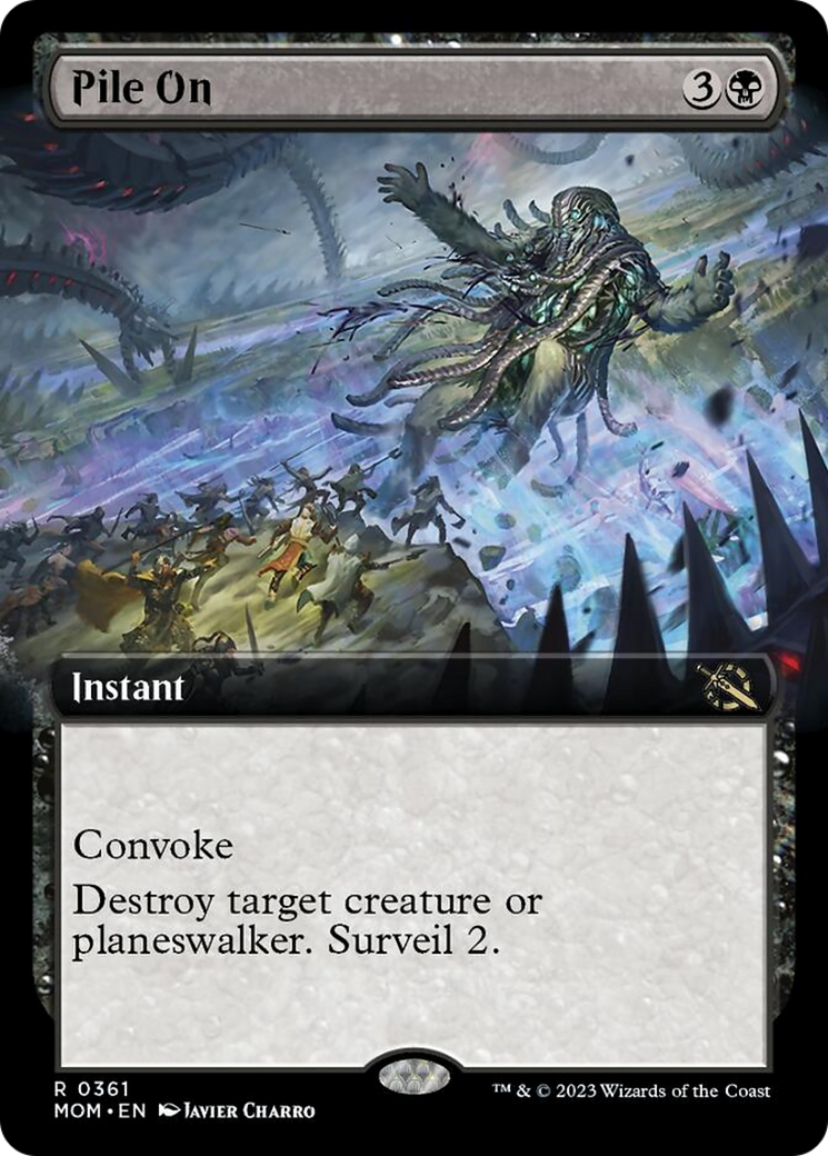 Pile On (Extended Art) [March of the Machine] | Exor Games Dartmouth