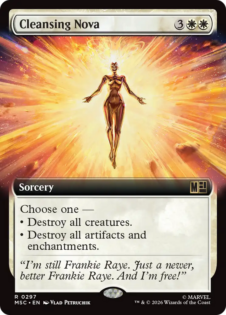Cleansing Nova (Extended Art) [Marvel Super Heroes Commander] | Exor Games Dartmouth