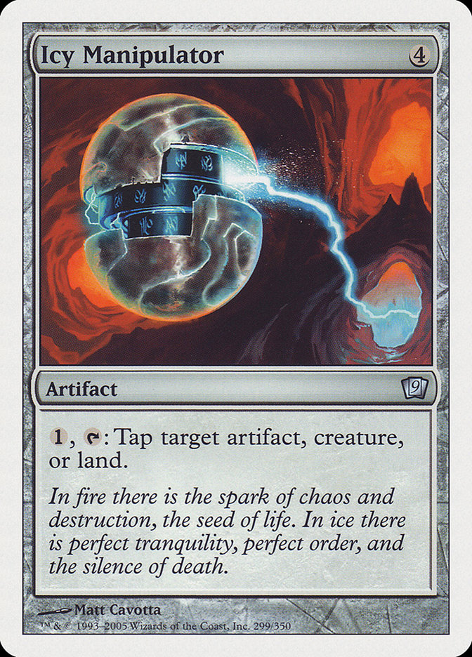 Icy Manipulator (9th Edition) [Oversize Cards] | Exor Games Dartmouth