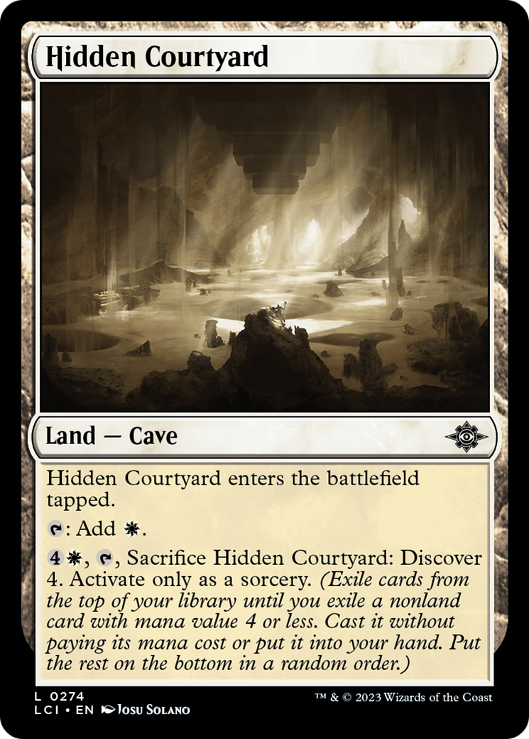 Hidden Courtyard [The Lost Caverns of Ixalan] | Exor Games Dartmouth