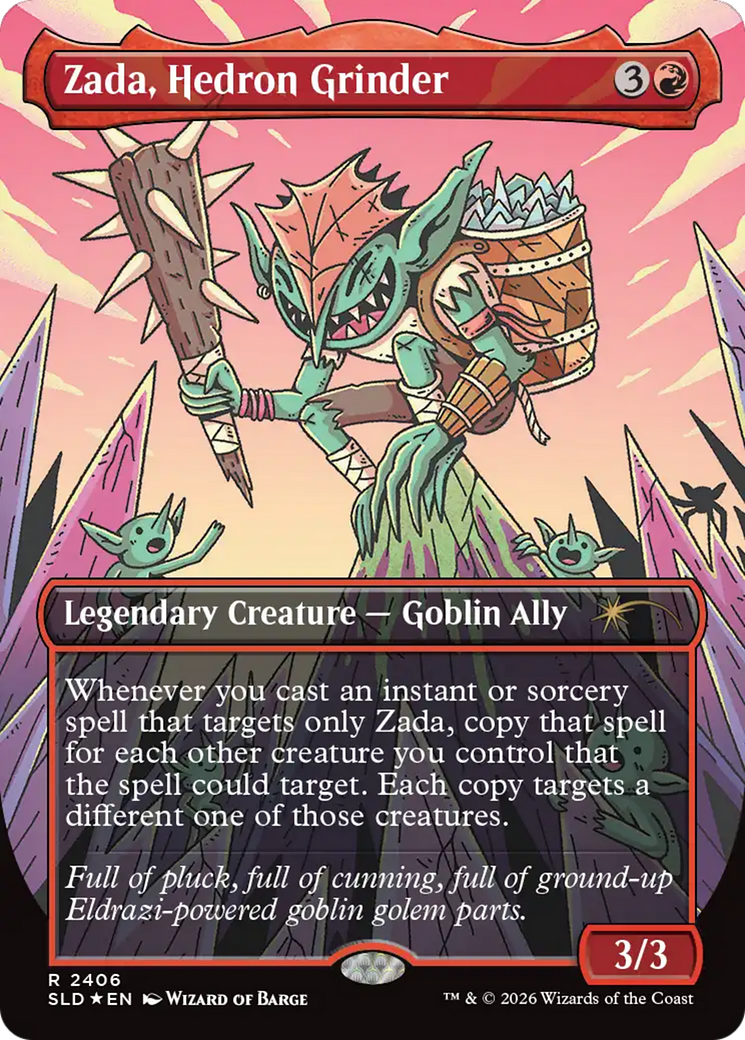 Zada, Hedron Grinder (Display Commander) - Thick Stock [Secret Lair Drop Series] | Exor Games Dartmouth