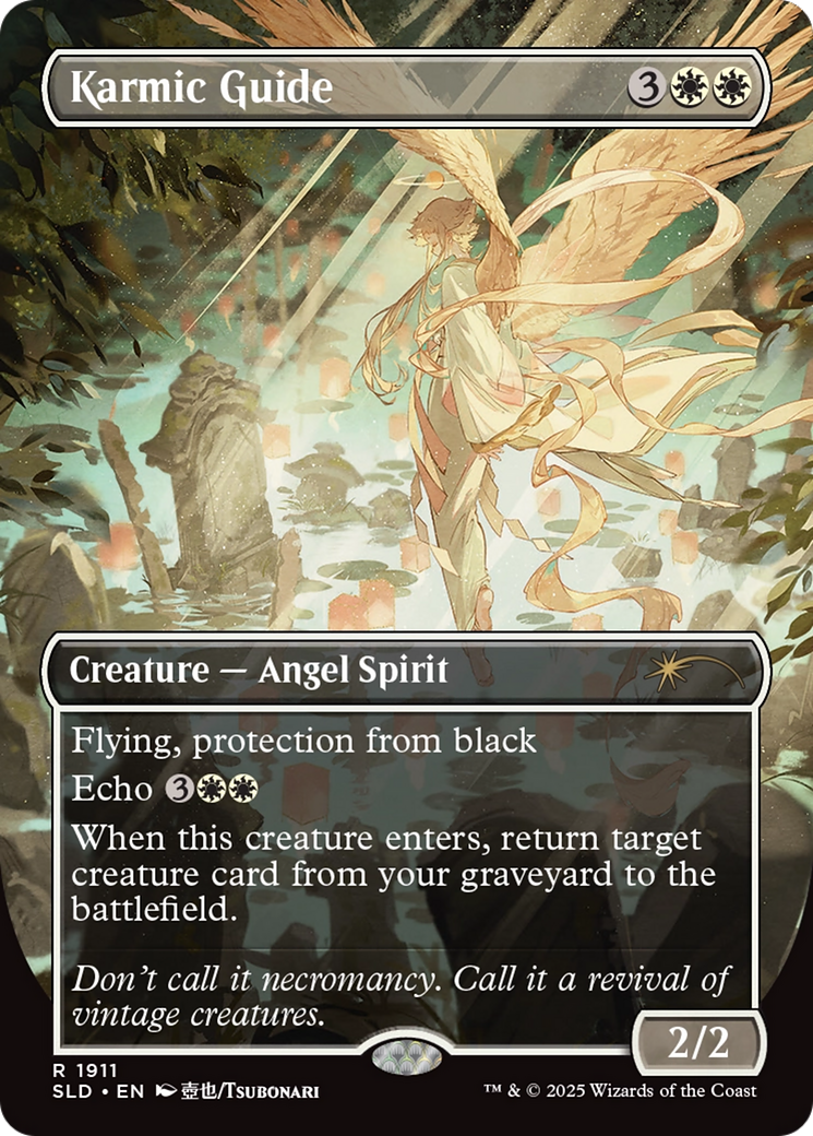 Karmic Guide (1911) (Rainbow Foil) [Secret Lair Drop Series] | Exor Games Dartmouth