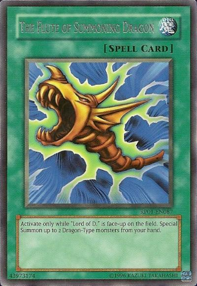 The Flute of Summoning Dragon [RP01-EN087] Rare | Exor Games Dartmouth