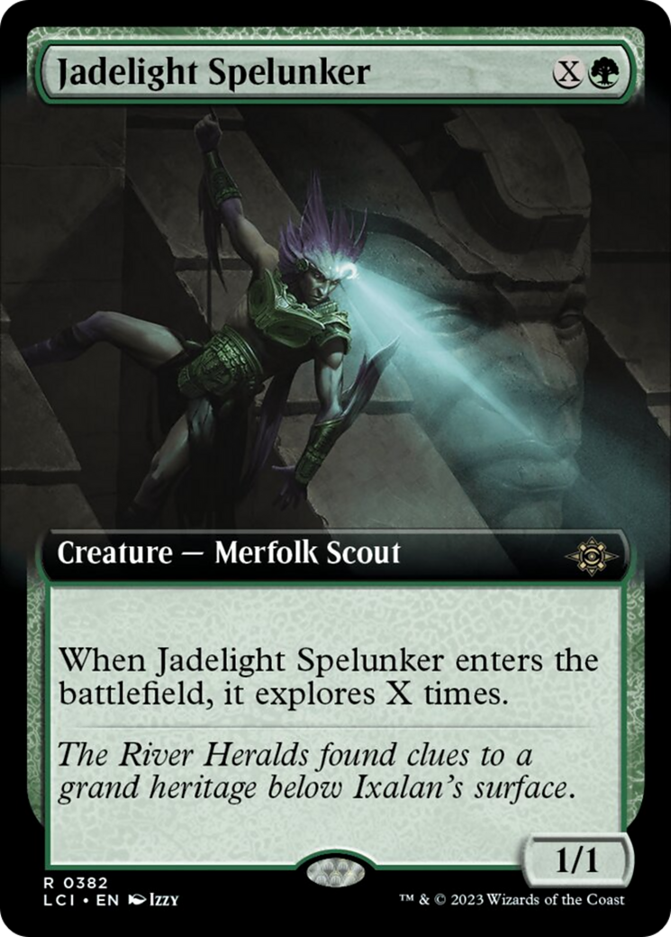 Jadelight Spelunker (Extended Art) [The Lost Caverns of Ixalan] | Exor Games Dartmouth