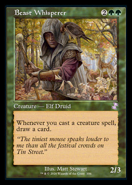 Beast Whisperer (Timeshifted) [Time Spiral Remastered] | Exor Games Dartmouth