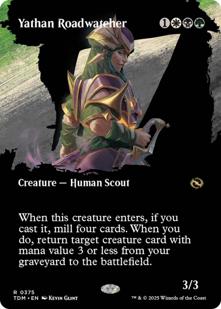 Yathan Roadwatcher (Borderless) [Tarkir: Dragonstorm] | Exor Games Dartmouth