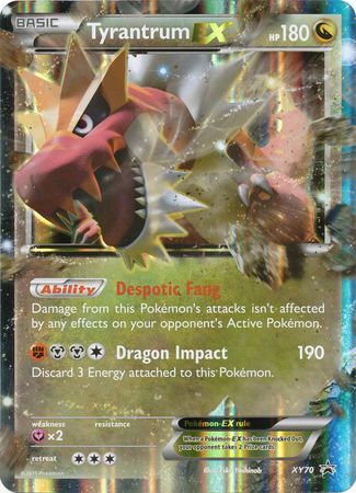 Tyrantrum EX (XY70) (Jumbo Card) [XY: Black Star Promos] | Exor Games Dartmouth