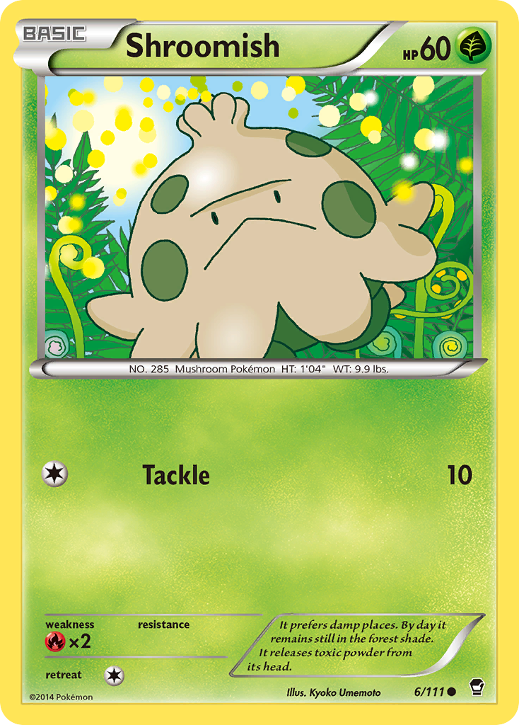 Shroomish (6/111) [XY: Furious Fists] | Exor Games Dartmouth