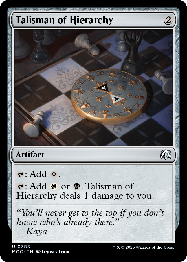 Talisman of Hierarchy [March of the Machine Commander] | Exor Games Dartmouth