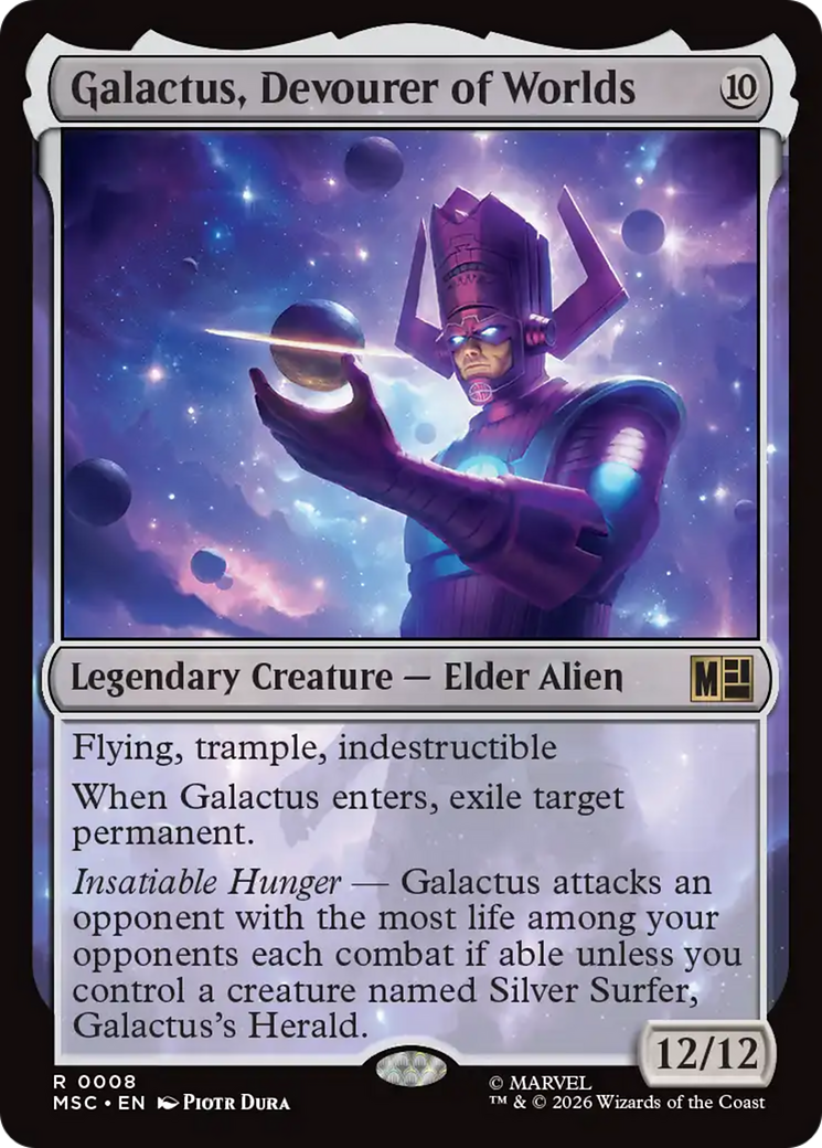 Galactus, Devourer of Worlds [Marvel Super Heroes Commander] | Exor Games Dartmouth
