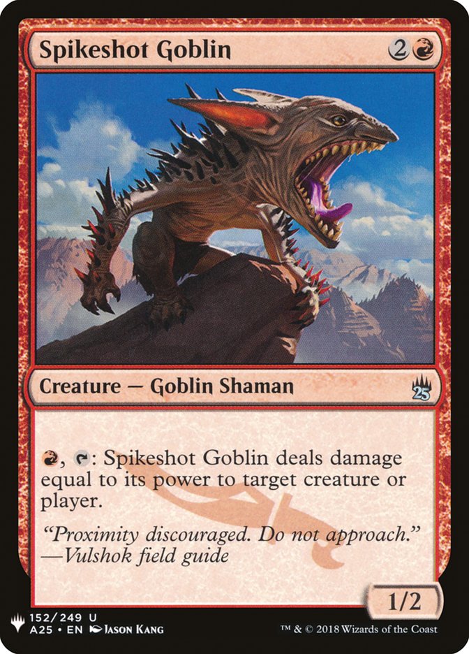 Spikeshot Goblin [Mystery Booster] | Exor Games Dartmouth