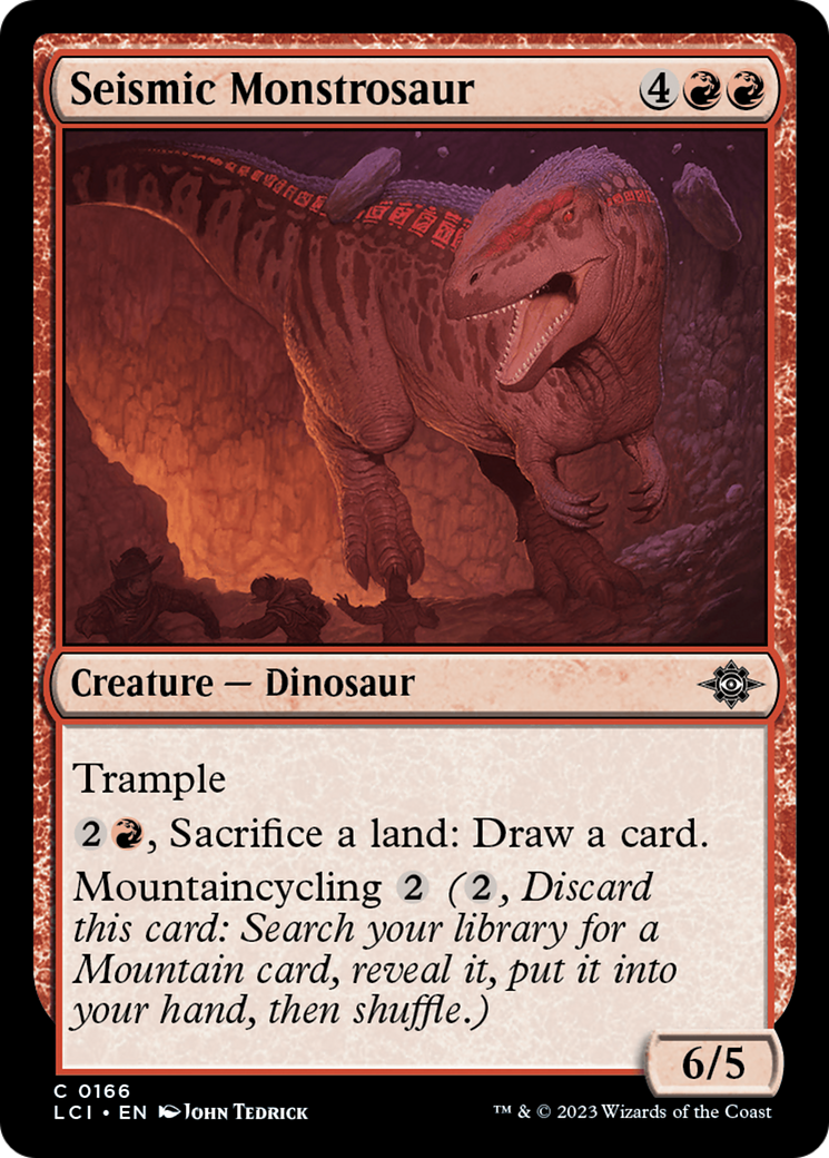Seismic Monstrosaur [The Lost Caverns of Ixalan] | Exor Games Dartmouth