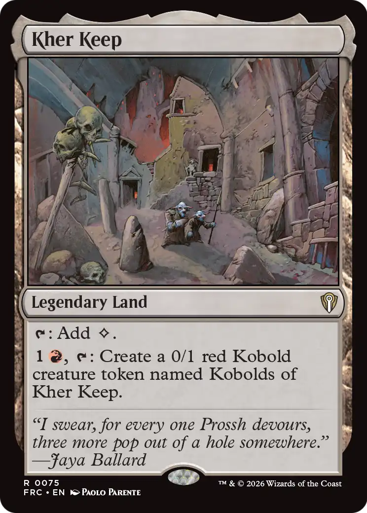 Kher Keep [Reality Fracture Commander] | Exor Games Dartmouth
