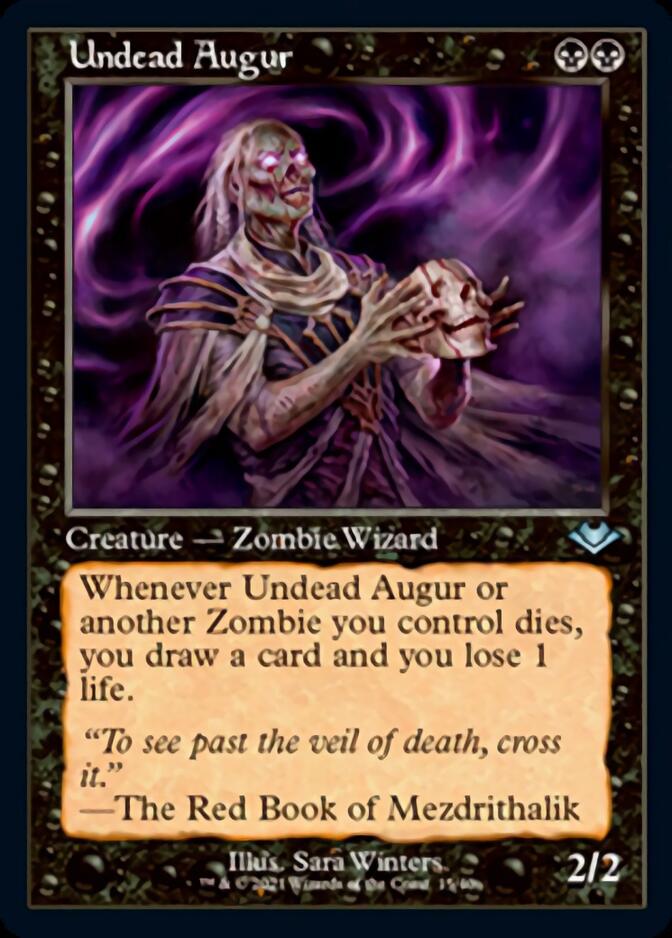 Undead Augur (Retro Foil Etched) [Modern Horizons] | Exor Games Dartmouth