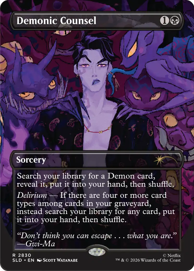 Demonic Counsel [Secret Lair Drop Series] | Exor Games Dartmouth