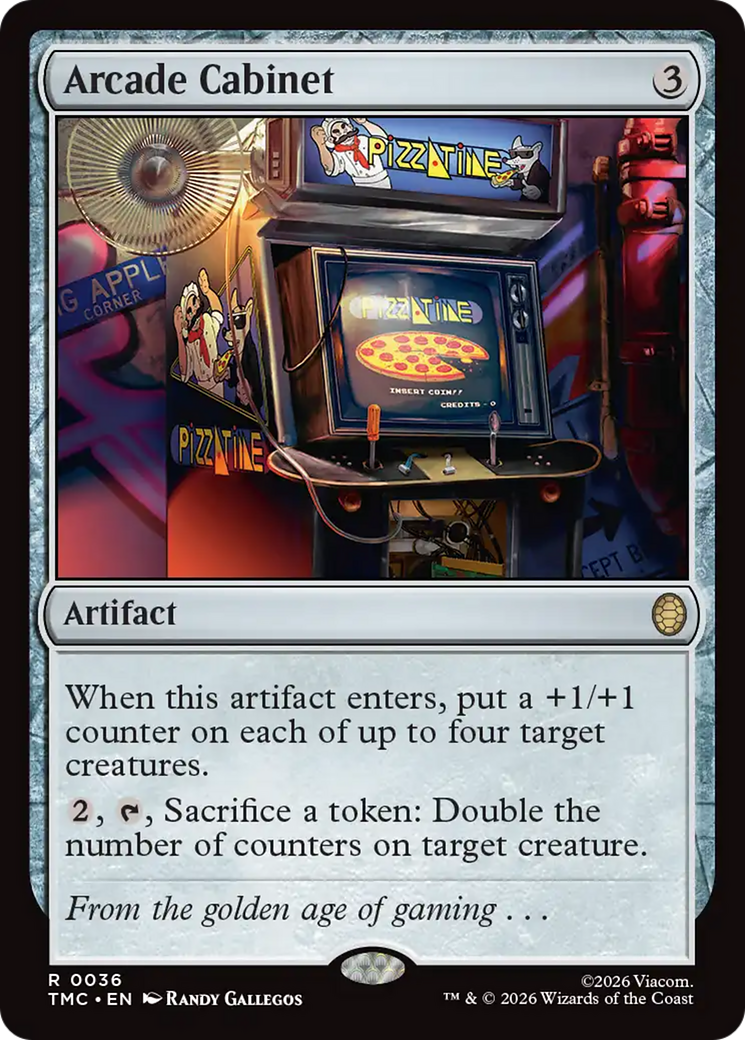 Arcade Cabinet [Teenage Mutant Ninja Turtles Commander] | Exor Games Dartmouth