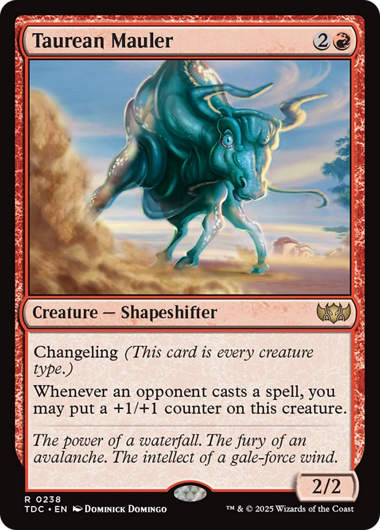 Taurean Mauler [Tarkir: Dragonstorm Commander] | Exor Games Dartmouth