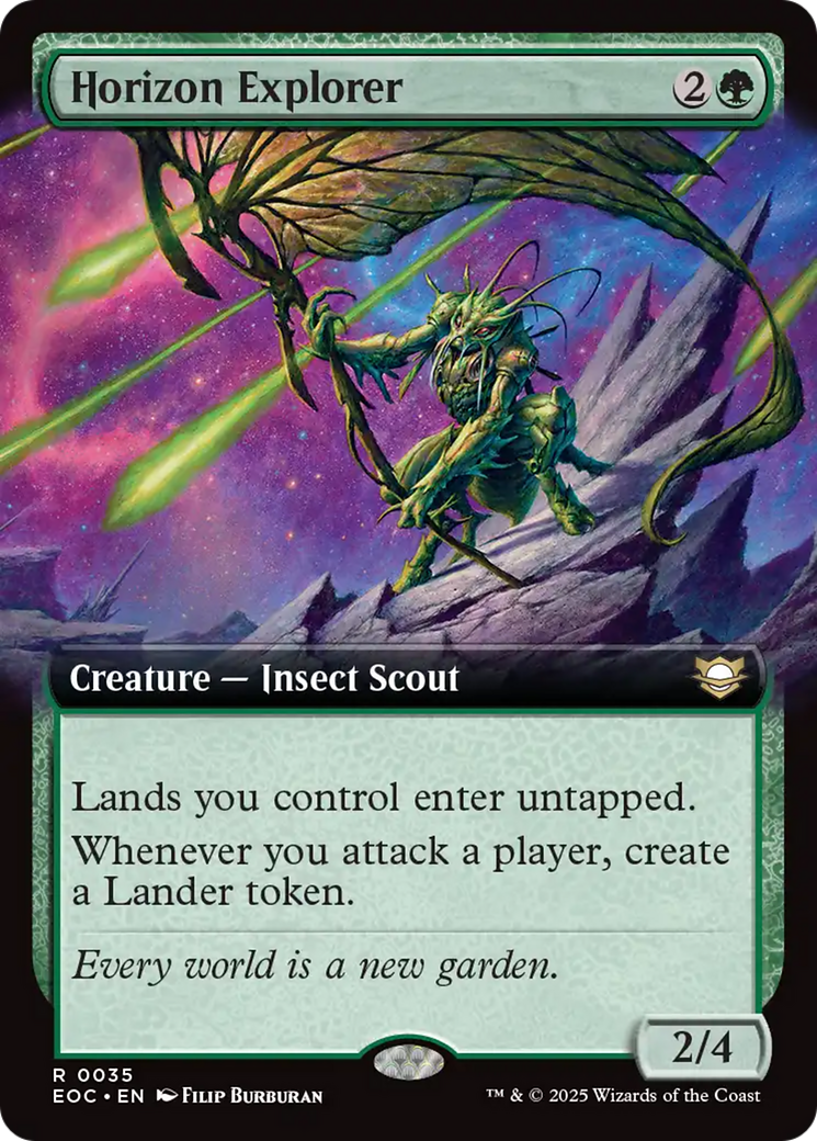 Horizon Explorer (Extended Art) [Edge of Eternities Commander] | Exor Games Dartmouth