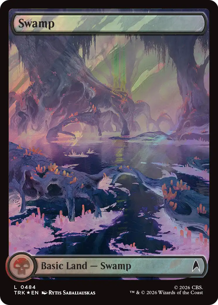 Swamp (0484) (Surge Foil) [Star Trek] | Exor Games Dartmouth
