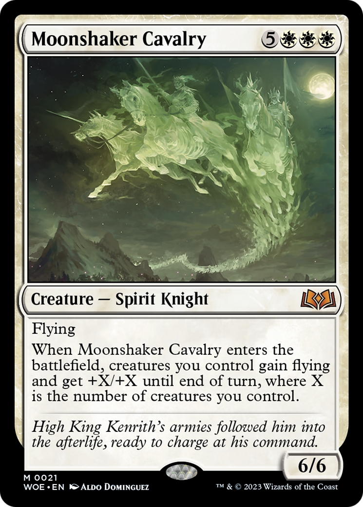 Moonshaker Cavalry [Wilds of Eldraine] | Exor Games Dartmouth