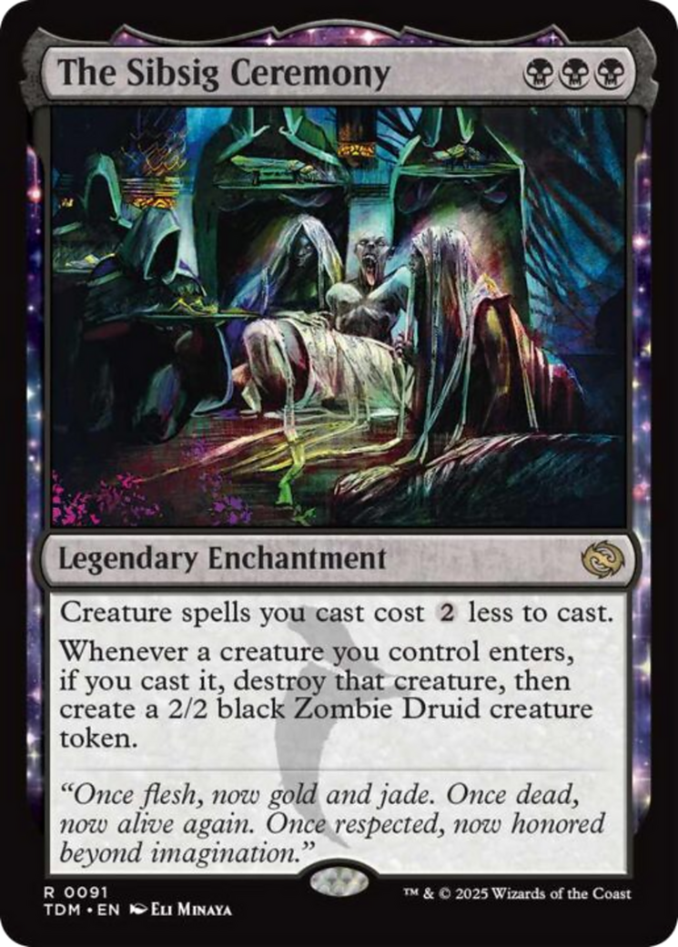 The Sibsig Ceremony [Tarkir: Dragonstorm] | Exor Games Dartmouth