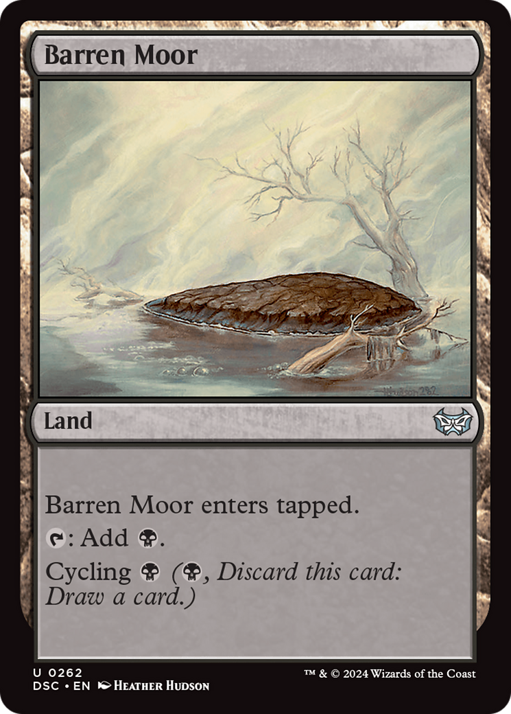 Barren Moor [Duskmourn: House of Horror Commander] | Exor Games Dartmouth