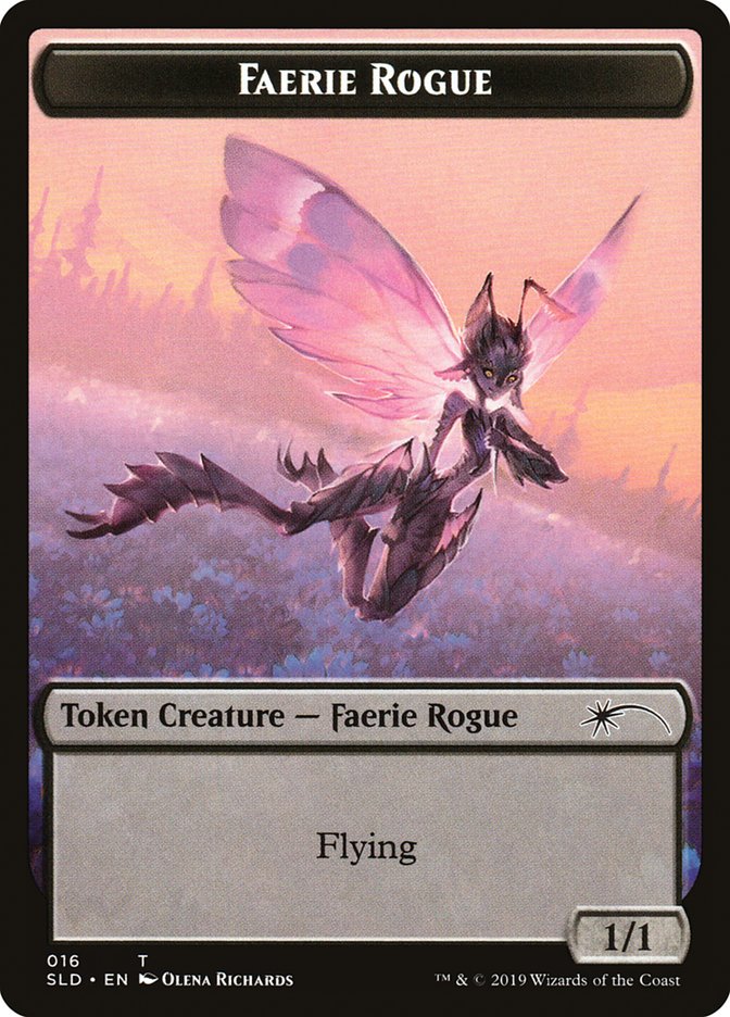 Faerie Rogue Token (016) [Secret Lair Drop Series] | Exor Games Dartmouth