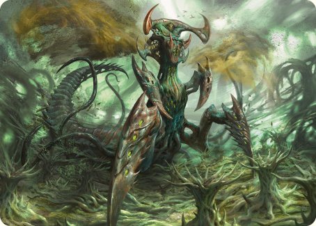 Zopandrel, Hunger Dominus Art Card [Phyrexia: All Will Be One Art Series] | Exor Games Dartmouth