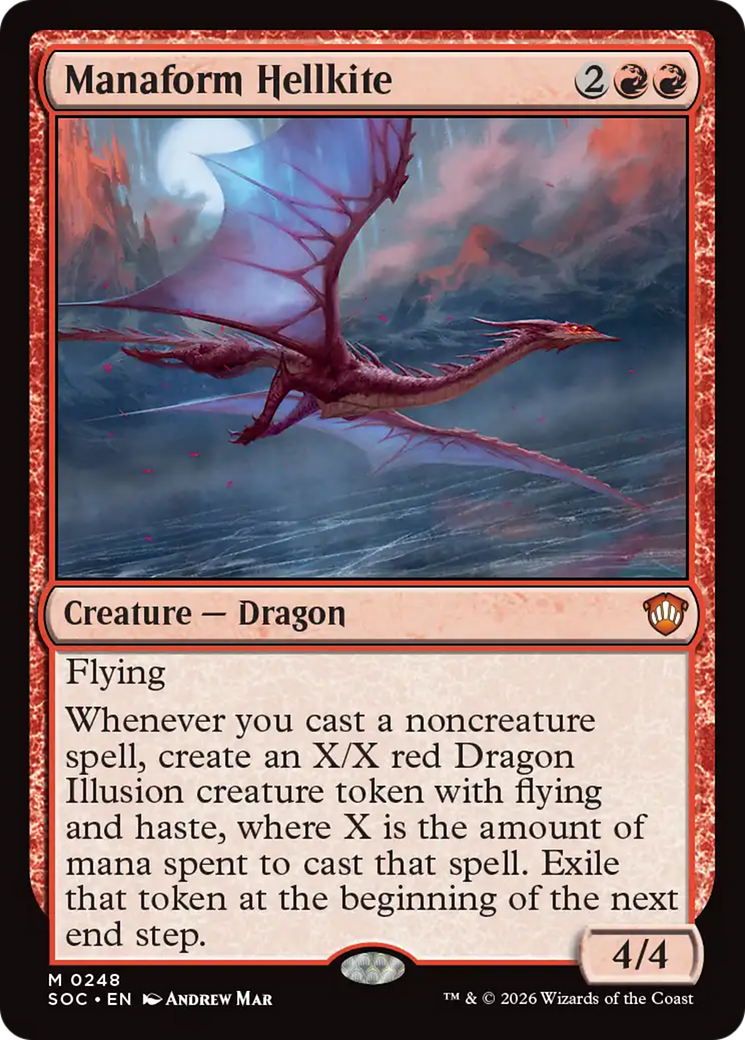 Manaform Hellkite [Secrets of Strixhaven Commander] | Exor Games Dartmouth