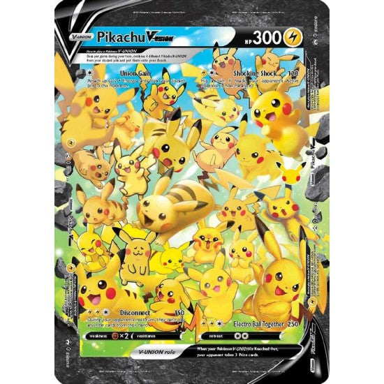 Pikachu V-UNION (Jumbo Card) [Sword & Shield: Black Star Promos] | Exor Games Dartmouth