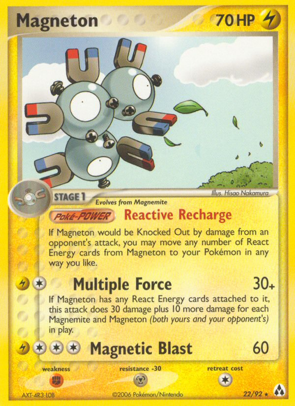 Magneton (22/92) [EX: Legend Maker] | Exor Games Dartmouth