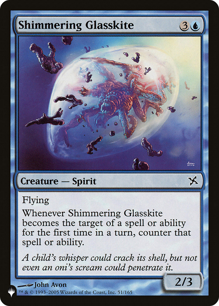 Shimmering Glasskite [The List Reprints] | Exor Games Dartmouth