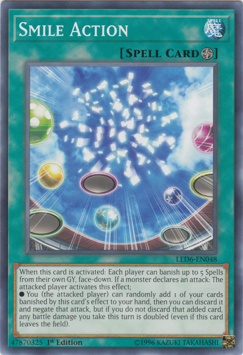 Smile Action [LED6-EN048] Common | Exor Games Dartmouth