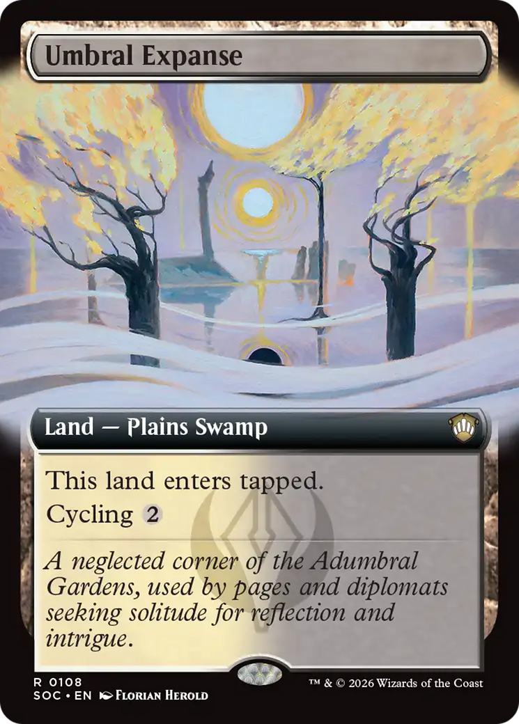 Umbral Expanse (Extended Art) [Secrets of Strixhaven Commander] | Exor Games Dartmouth