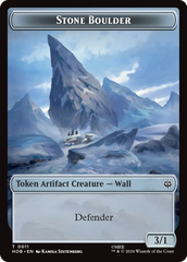 Stone Boulder // Bear Double-Sided Token [The Hobbit Tokens] | Exor Games Dartmouth