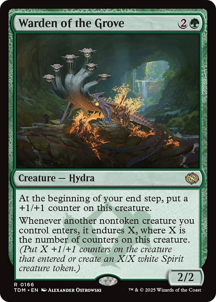 Warden of the Grove [Tarkir: Dragonstorm] | Exor Games Dartmouth