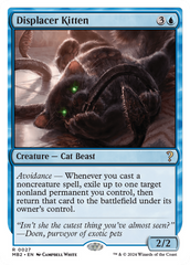 Displacer Kitten (White Border) [Mystery Booster 2] | Exor Games Dartmouth