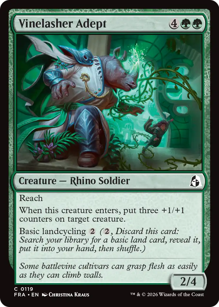 Vinelasher Adept [Reality Fracture] | Exor Games Dartmouth