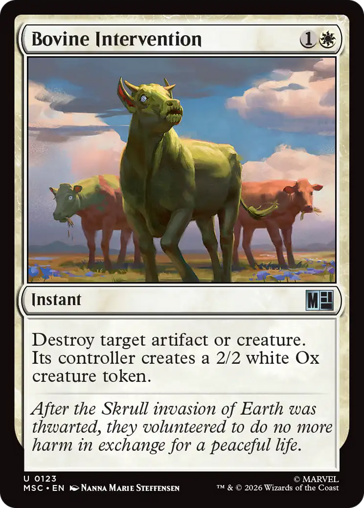 Bovine Intervention [Marvel Super Heroes Commander] | Exor Games Dartmouth