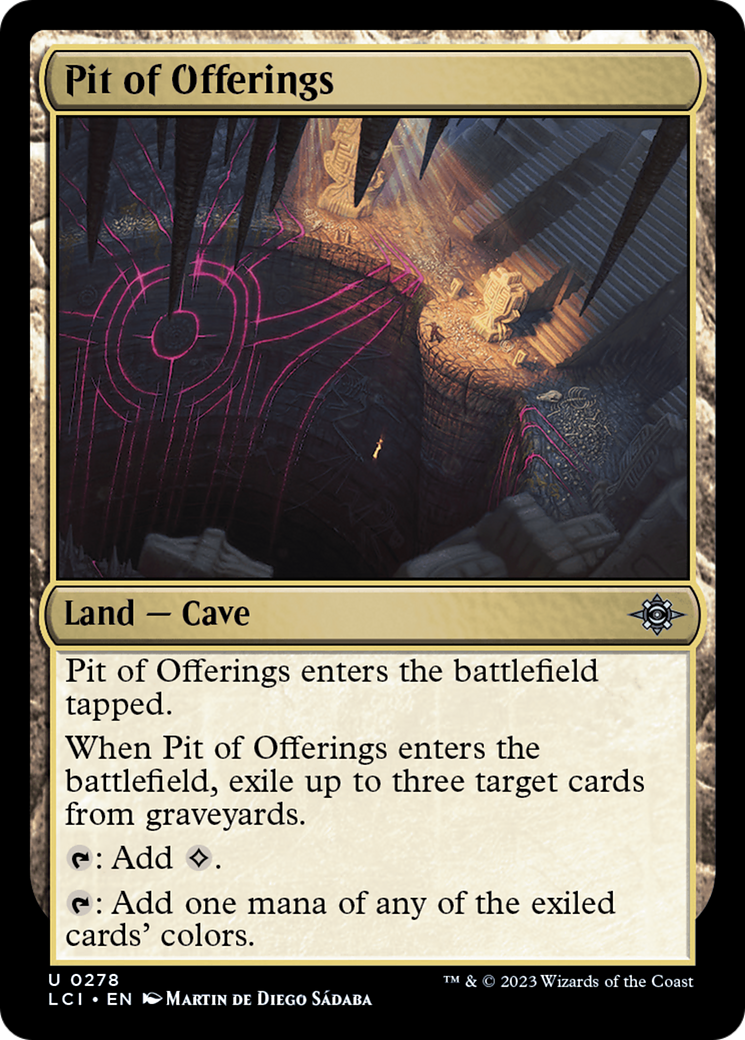 Pit of Offerings [The Lost Caverns of Ixalan] | Exor Games Dartmouth