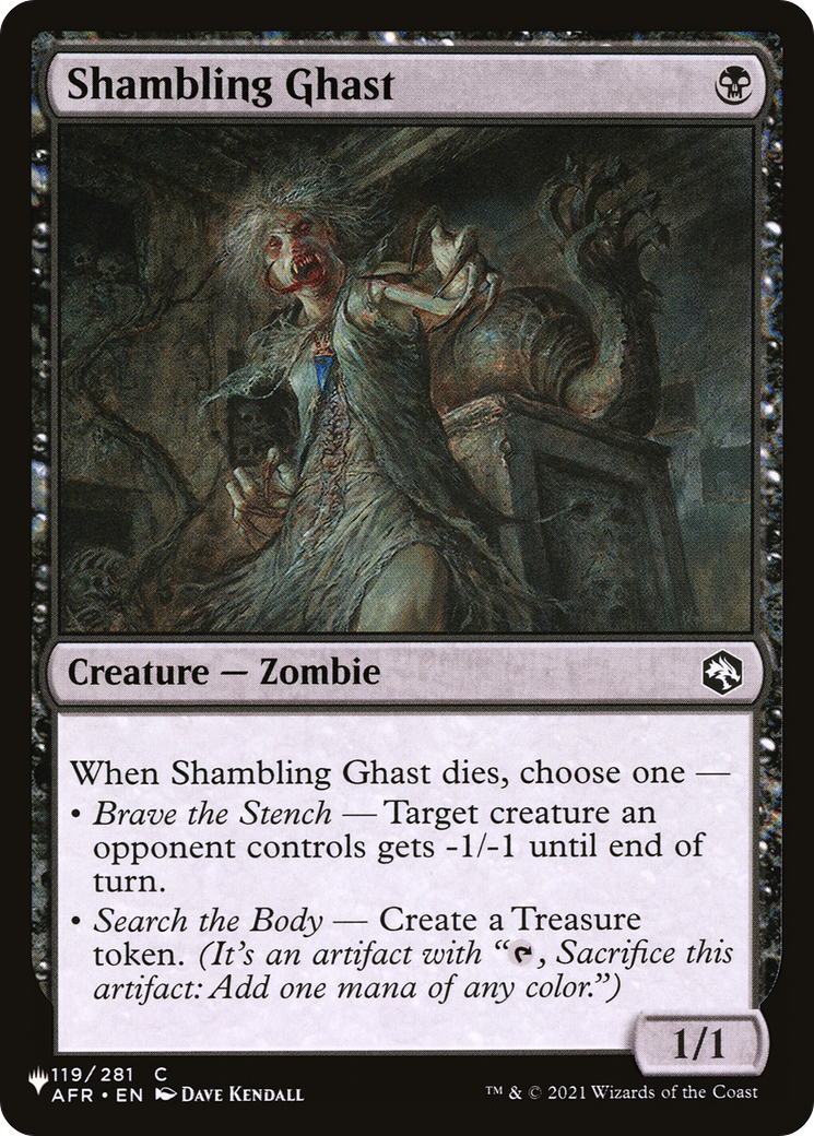 Shambling Ghast [The List Reprints] | Exor Games Dartmouth