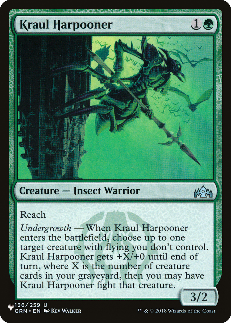 Kraul Harpooner [The List Reprints] | Exor Games Dartmouth