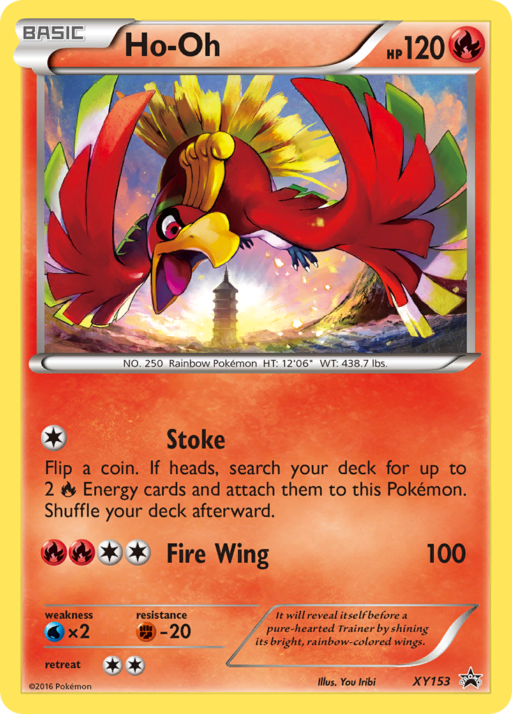 Ho-Oh (XY153) [XY: Black Star Promos] | Exor Games Dartmouth