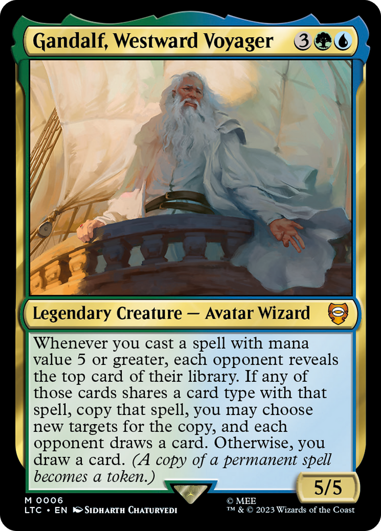 Gandalf, Westward Voyager [The Lord of the Rings: Tales of Middle-Earth Commander] | Exor Games Dartmouth