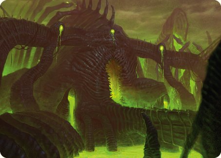 The Dross Pits Art Card [Phyrexia: All Will Be One Art Series] | Exor Games Dartmouth
