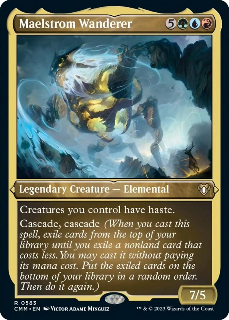 Maelstrom Wanderer (Foil Etched) [Commander Masters] | Exor Games Dartmouth
